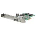 Miniatyrbild 1 av 4: Startech Nätverkskort Pex1000sfp2 Pcie Silver