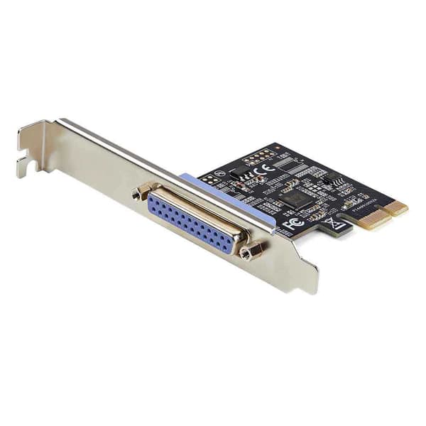 Startech Pci-e-expansionskort Pex1p2 Silver Svart, Stål