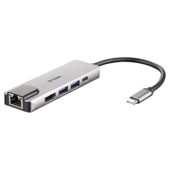 D-link Hub Dub-m520 Usb-c 5 Havne Søvfarvet