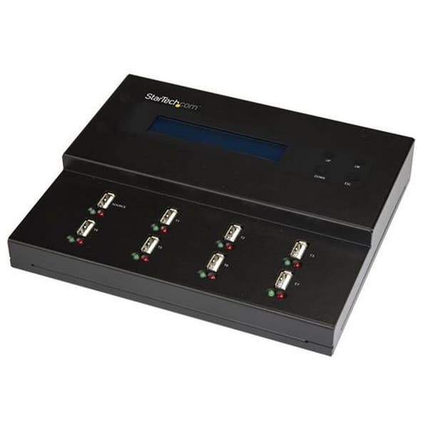 Startech Usb -hukommelseskopimaskine Usbdupe17 5 Havne Sort