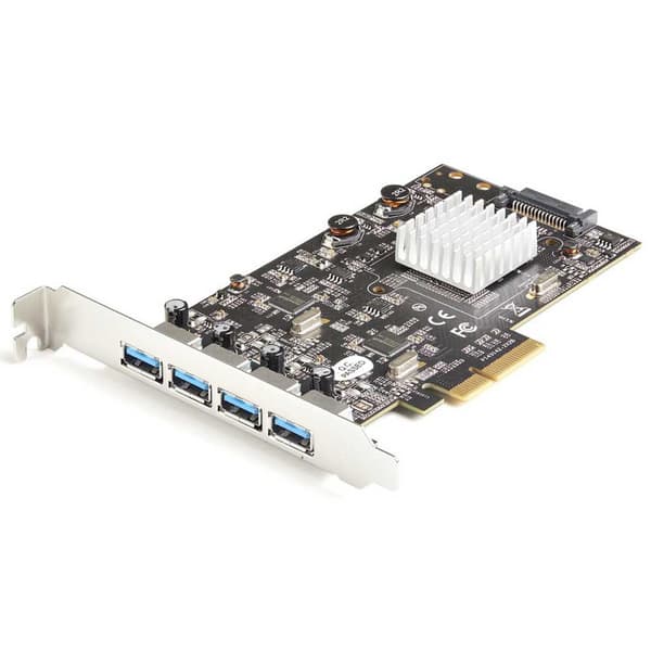 Startech Pci-e-expansionskort 4xusb Silver