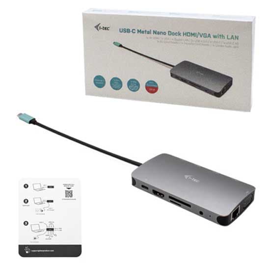I-tec Telakka Hdmi/vga 75w Hopeinen