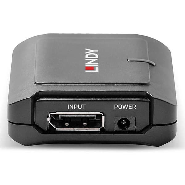 Lindy Displayport 38413 40 M 1.2 Repeater Sort