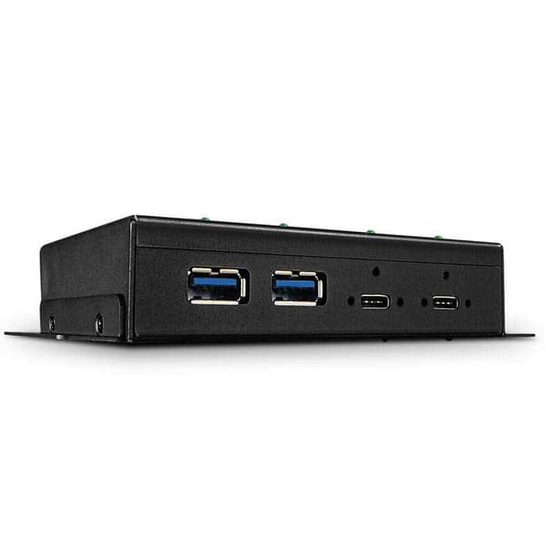 Lindy Hub 43094 Usb-a/usb-c Sort