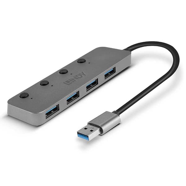 Lindy Nav 43309 Usb 3.0 Silver