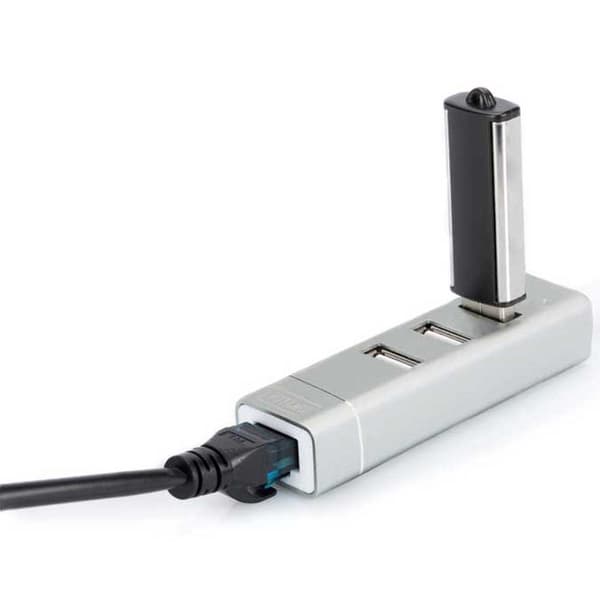 Digitus Nav Usb C+ethernet Grå