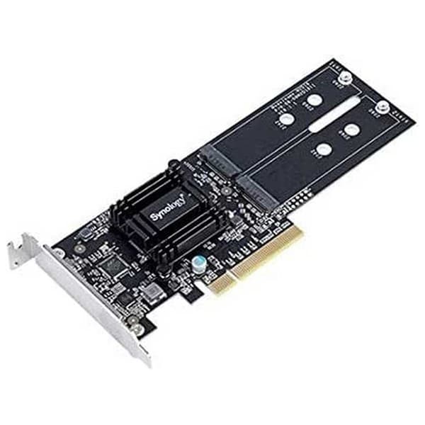 Synology Pci-e Udvidelseskort Til X M2d18 2 M.2 Sort Sort