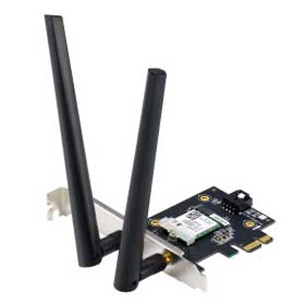 Asus Pci-e Expansionskort Wlan Network Pce-axe5400 Silver