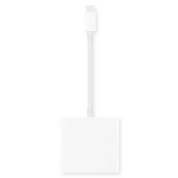Lenovo Hub Gx90t33021 Usb C Hvid