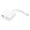 Miniatyrbillede 1 af 2: Lenovo Hub Gx90t33021 Usb C Hvid