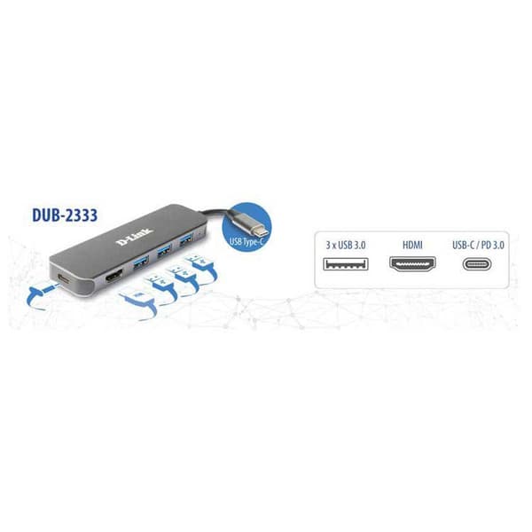 D-link Nav Dub-2333 Silver