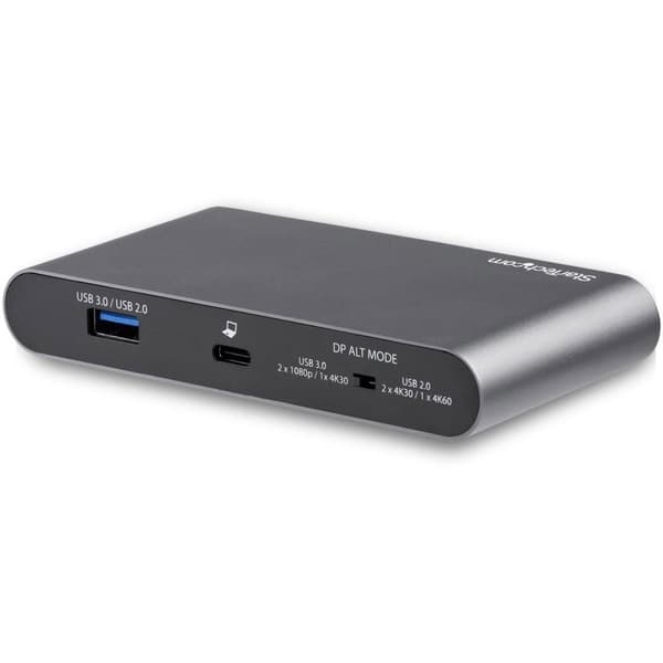 Startech Usb-c Multiport Adapter Dual Dp Pd Grå
