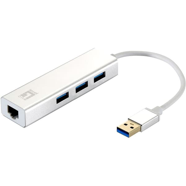 Level One Usb-0503 Vit Silver, Vit