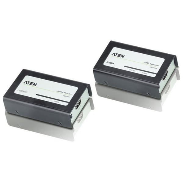 Aten Hdmi Extender Hdmi Cat5e/6 Audio/video Extender 60 M Svart