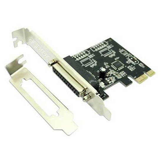 Approx Pci-e Udvidelseskort Lpt Apppcie1p Søvfarvet Aluminium, Sort