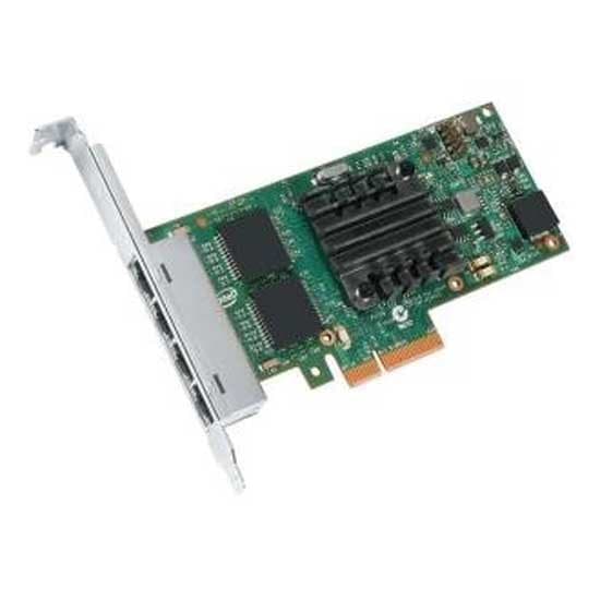 Intel Pci-e Netværkskort Til Ethernet I350t4v2 Grøn, Sølv