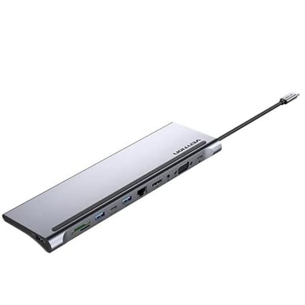 Vention Telakka Usb C Ththc/1xhdmi/1xvga/3xusb/1xusb C/1xusb C Pd/1xrj45/jack 3.5/