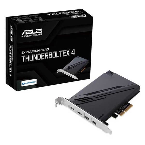 Asus Pci-e Expansionskort Till Minidisplayport Och Thunderbolt 90mc09p0-m0eay0 Silver