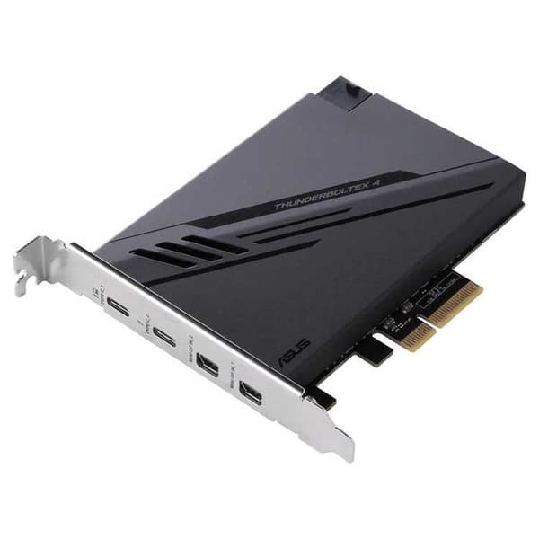 Asus Pci-e Expansionskort Till Minidisplayport Och Thunderbolt 90mc09p0-m0eay0 Silver