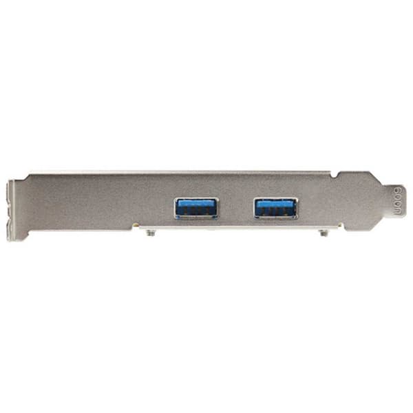 Startech Pci-e-expansionskort Pexusb312a3 Svart,Silver