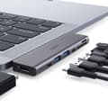 Miniatyrbillede 4 af 7: Aukey I Thunderbolt 3 7 1 Hub