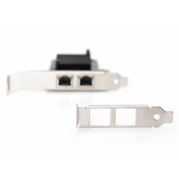 Digitus Pci-e-expansionskort Dn-10132 2xrj45 Silver