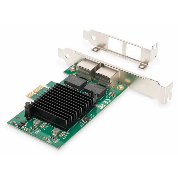 Digitus Pci-e-expansionskort Dn-10132 2xrj45 Silver