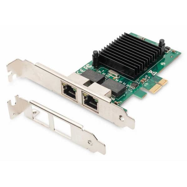 Digitus Pci-e-expansionskort Dn-10132 2xrj45 Silver