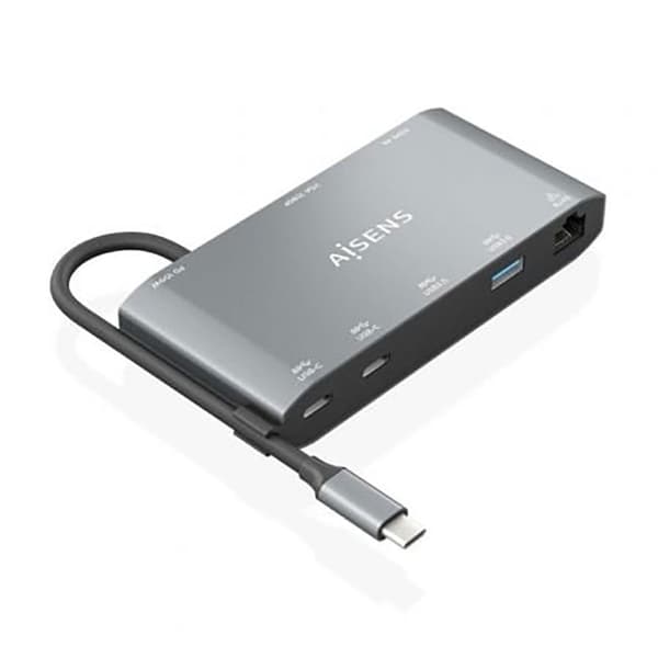 Aisens Dockingstation Usb-c Asuc-8p010-gr