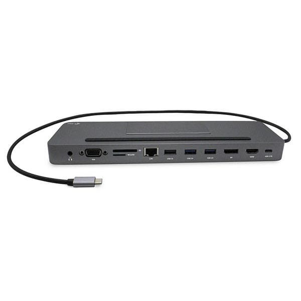 I-tec Hub Uscb C Ergonomic 4k Grå