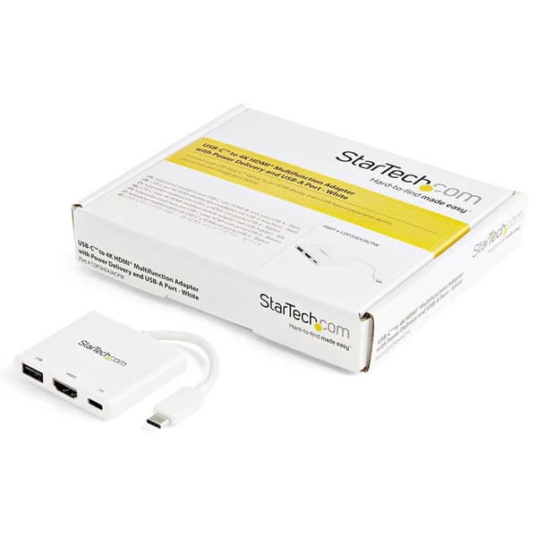 Startech Hub Usb C To Hdmi 4k Port Replicator Hvid