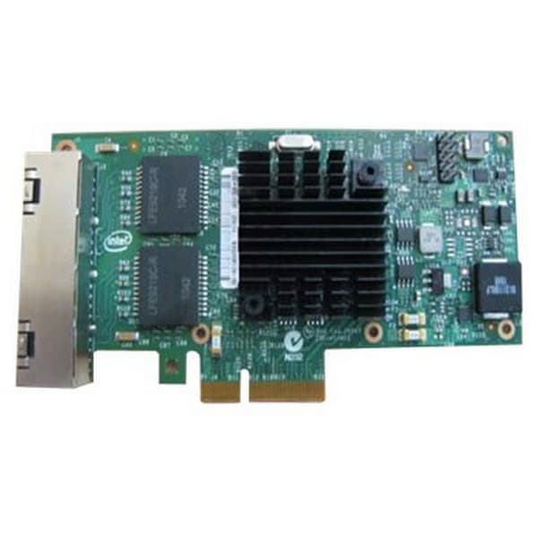 Dell Intel I350 Quad Port Server Adapter Pcie Network Interface Card Udvidelseskort Grøn