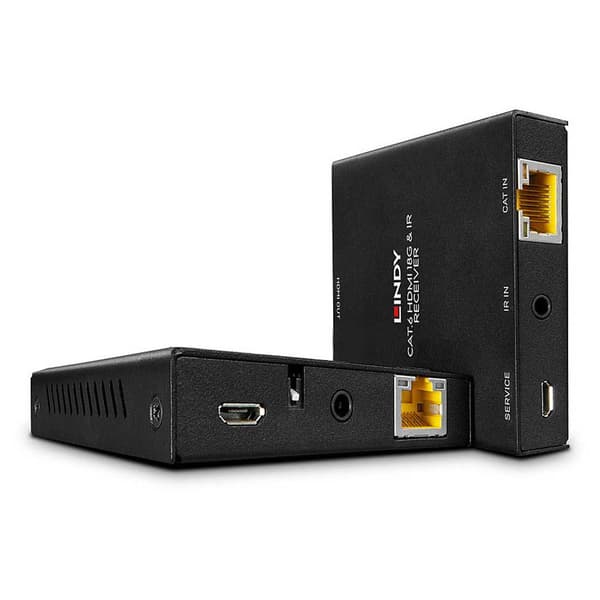 Lindy Hdmi-distributör Och Förlängare Cat6 Hdmi Svart