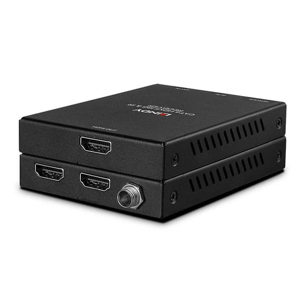 Lindy Hdmi-distributör Och Förlängare Cat6 Hdmi Svart