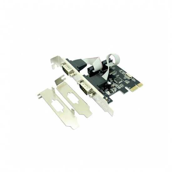 Approx Mini Pcie 2-ports Pci-e-udvidelseskort Søvfarvet