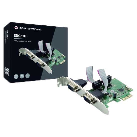 Conceptronic Pci-e-udvidelseskort Src01g Søvfarvet Grøn