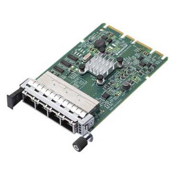 Lenovo Isg Broadcom 5719 Thinkagile Vx3330 Pci-e-udvidelseskort Søvfarvet Grøn, Rustfrit stål