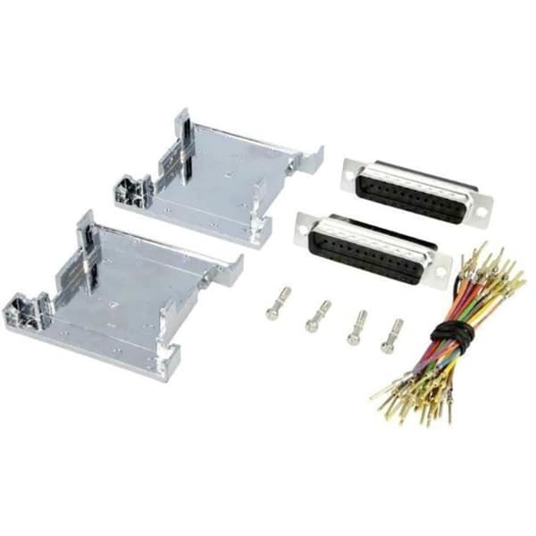 encitech GA-1515-MF-M-K SUB-D adapter 15-polig hane SUB-D - 15-polig hona SUB-D 1 st.