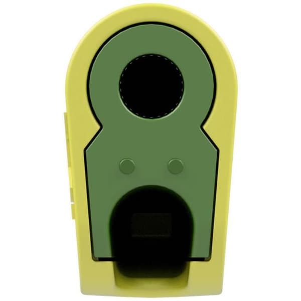 Stäubli LQ-4A-39 Laboratorieplugg hane Stift Ø: 4 mm Gul, Grön 1 st.