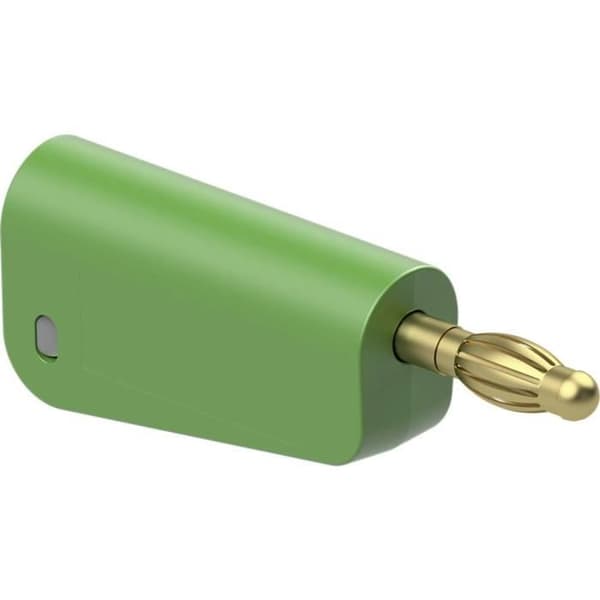 Stäubli LQ-4A-30 Laboratorieplugg hane Stift Ø: 4 mm grön 1 st.