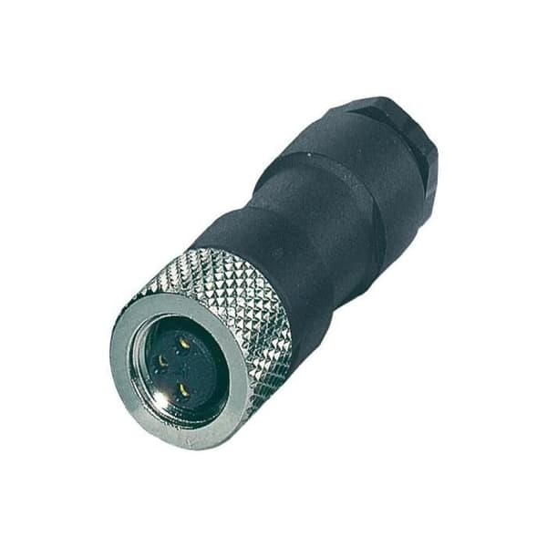 M8 rak honkontakt 3-polig för sensor...