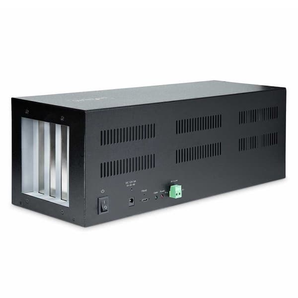Startech 4 Pcie-udvidelsesboks Ekstern Boks Sort