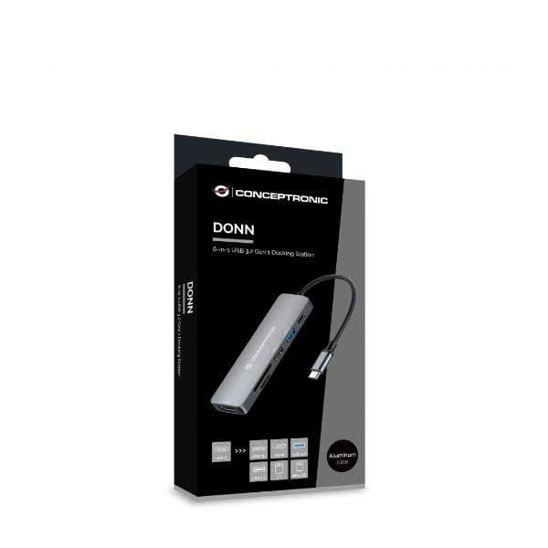 Conceptronic Donn11g Usb 3.2 Hub Søvfarvet