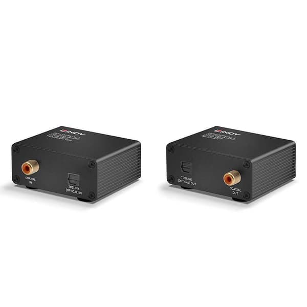 Lindy Cat 6 Toslink 150 M Hdmi-extender Med Fiberoptisk Kabel Svart