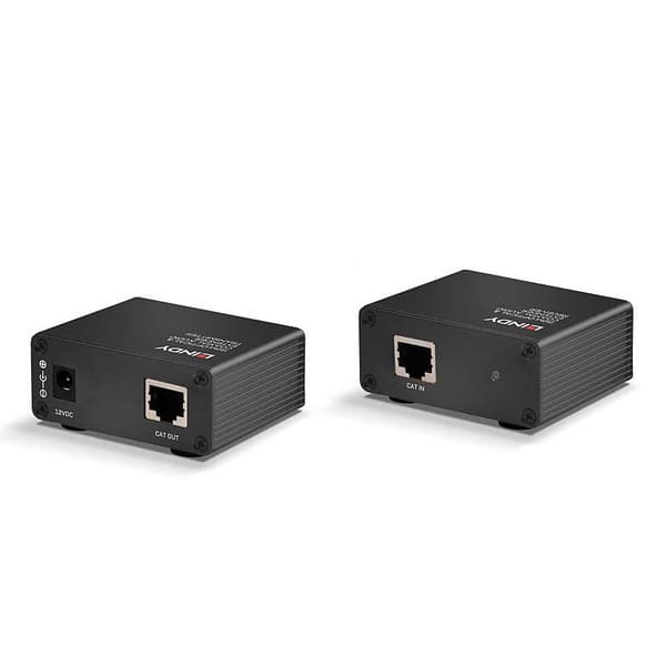 Lindy Cat 6 Toslink 150 M Hdmi-extender Med Fiberoptisk Kabel Svart