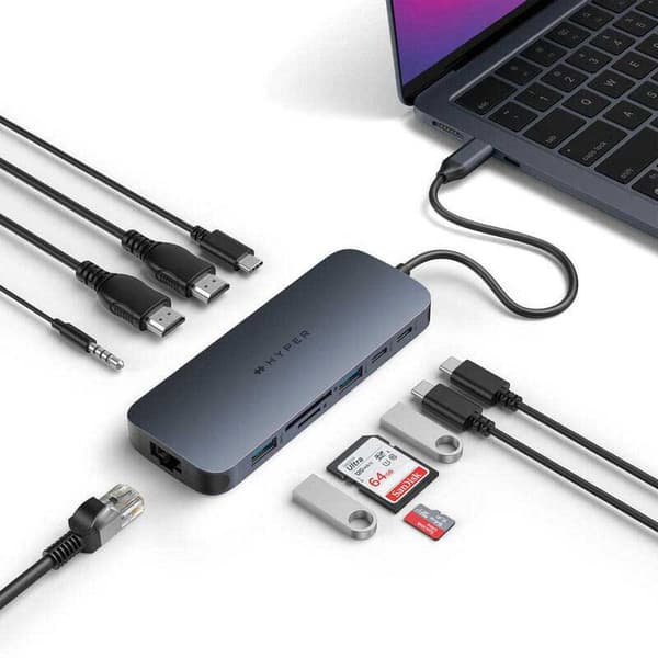 Targus Hd4006gl Usb-c Hub Durchsichtig