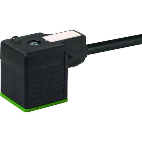Ventilkoppling svart 7000-18111-6371000 Murr Elektronik Innehåll: 1 st.
