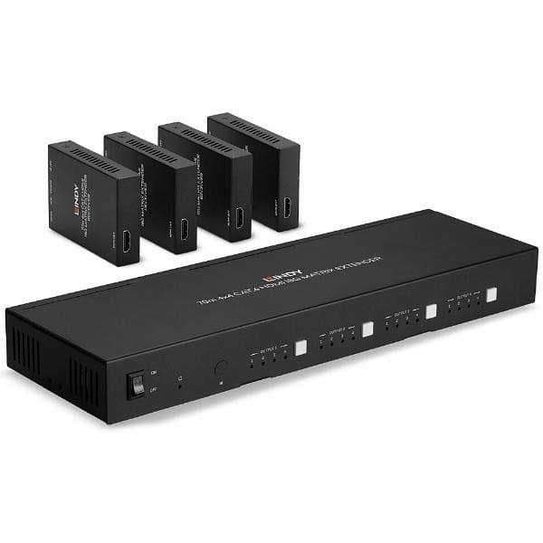 Lindy 4k60 Ir 4x4 Cat. 6 Hdmi-fordeler Og-forlænger