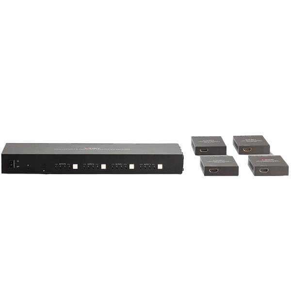 Lindy 4k60 Ir 4x4 Cat. 6 Hdmi-fordeler Og-forlænger