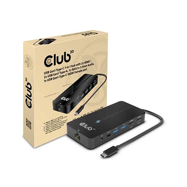 Club 3d Csv-1595 7 In 1 Hub